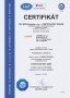 Certifikát od inšpekcie TÜV SÜD