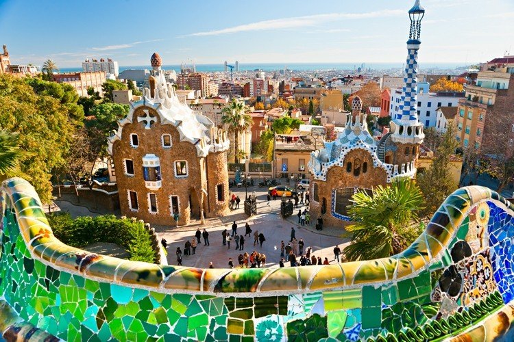 Španielsko Barcelona Gaudí