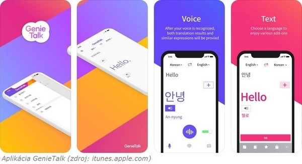 Aplikácia GenieTalk