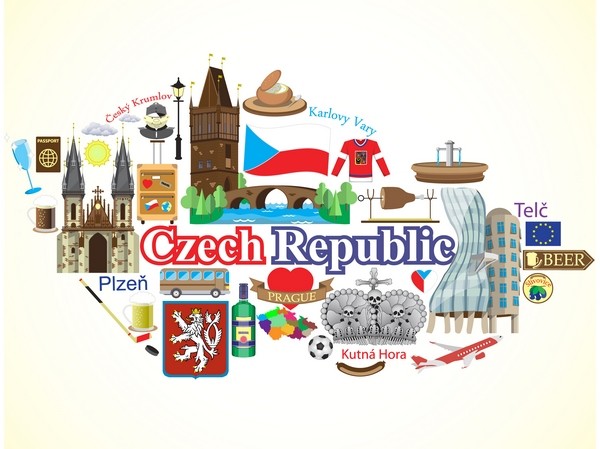 Mapa Českej republiky