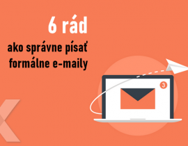 tipy a vzory ako napísať formálny e-mail