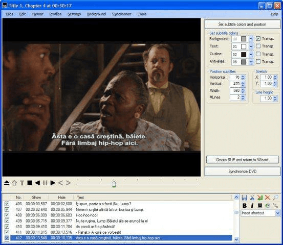 SubtitleCreator screenshot