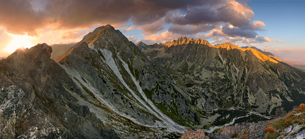 panoráma Vysokých Tatier