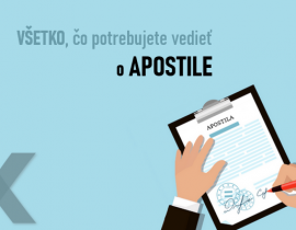 Apostilácia dokumentu