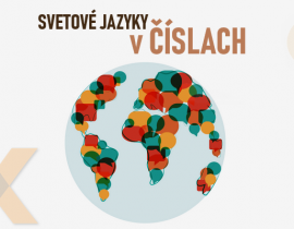 glóbus s farebnými rečovými bublinami