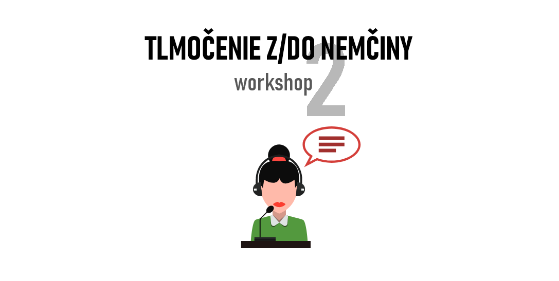 ilustrácia tlmočníčky v zelených šatách