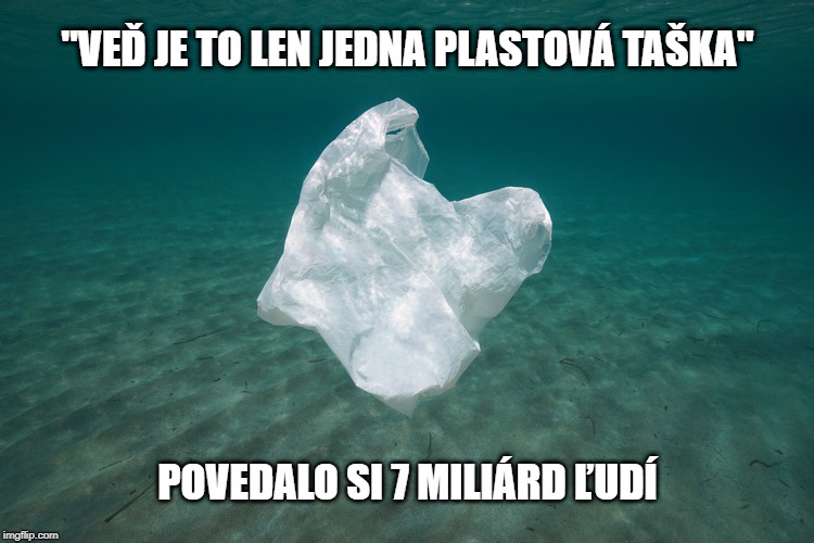 more znečistené plastom