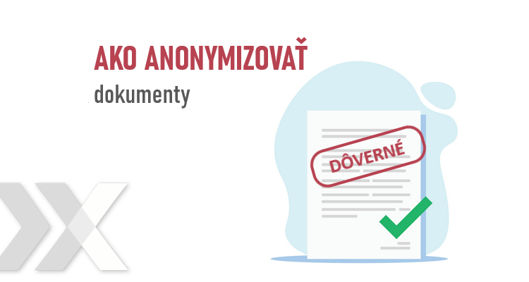 Ako anonymizovať dokument vo Worde, PDF